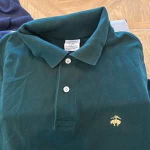 Brooks Brothers Green Polo